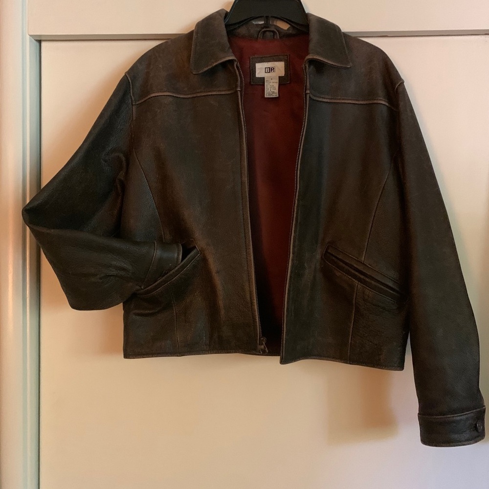 Leather jacket